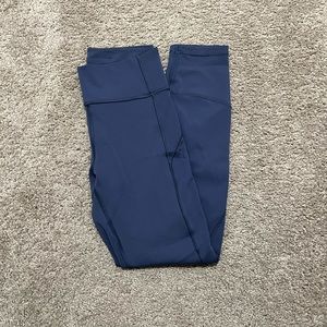 Blue Lululemon Leggings
